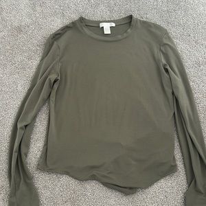 army green body suit